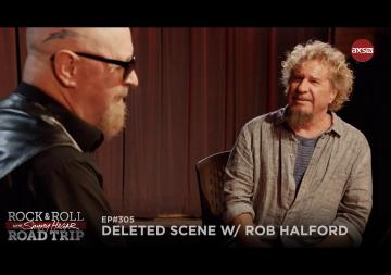 JUDAS PRIEST'S ROB HALFORD TELLS SAMMY HAGAR ABOUT HIS FIRST-EVER SOBER PERFORMANCE IN 1986 - "I WAS LITERALLY FLOATING ON AIR, I WAS SO EUPHORIC"; VIDEO