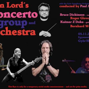IRON MAIDEN FRONTMAN BRUCE DICKINSON, DEEP PURPLE BASSIST ROGER GLOVER PERFORM JON LORD’S CONCERTO FOR GROUP AND ORCHESTRA IN HUNGARY (VIDEO)
