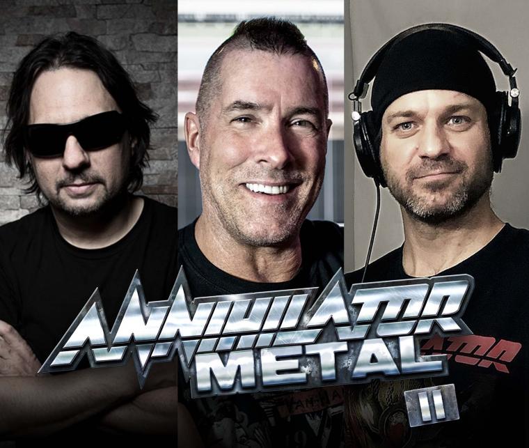 ANNIHILATOR TAPS EX-SLAYER DRUMMER DAVE LOMBARDO, FORMER ICED EARTH SINGER STU BLOCK FOR 'METAL II' ALBUM