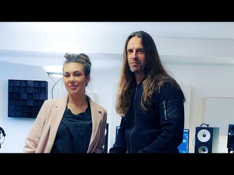 KAMELOT KEYBOARDIST OLIVER PALOTAI, AMARANTHE VOCALIST ELIZE RYD WORKING ON NEW PROJECT