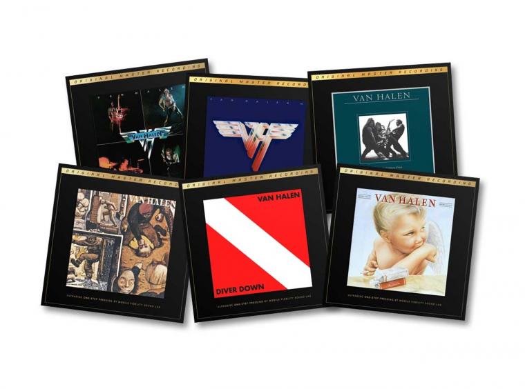 VAN HALEN - FIRST SIX ALBUMS TO BE RELEASED AS LIMITED EDITION HIGH FIDELITY DOUBLE VINYL BOX SETS