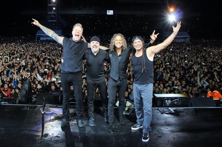 WATCH METALLICA HEADLINE SECOND NIGHT OF ATLIVE CONCERT SERIES IN ATLANTA