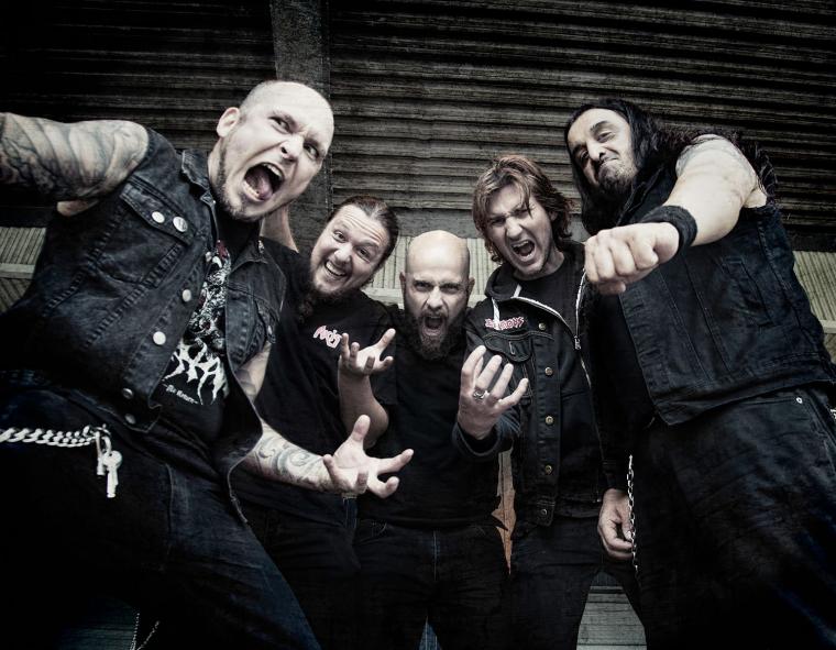 NIGHTRAGE RELEASE OFFICIAL LYRIC VIDEO FOR "SWALLOW ME"