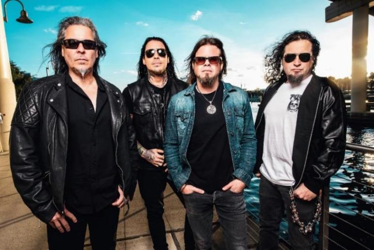 QUEENSRŸCHE'S TODD LA TORRE WEARS METAL CHURCH SHIRT IN MIKE HOWE'S HONOR AT IOWA CONCERT (VIDEO)