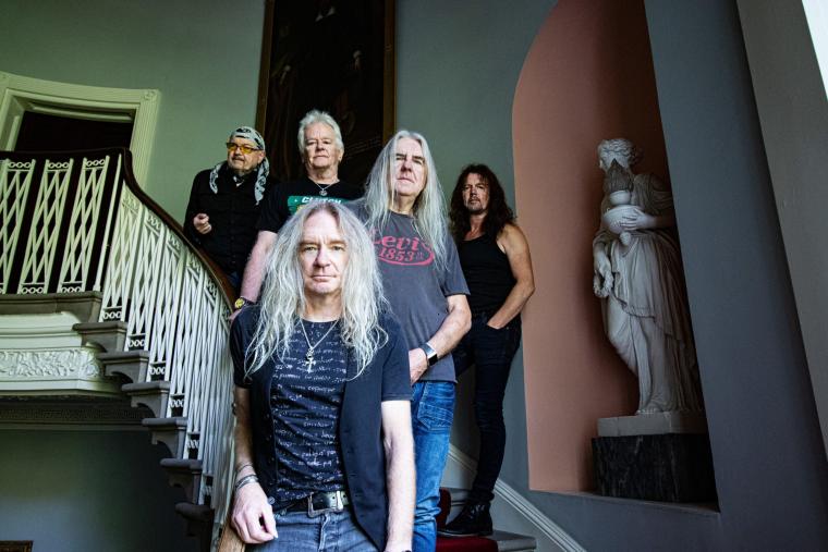 SAXON BEGIN RECORDING NEW STUDIO ALBUM; PHOTOS