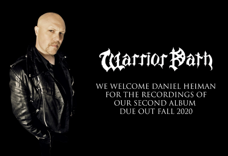 DANIEL HEIMAN the new voice of WARRIOR PATH- Message from Bob Katsionis