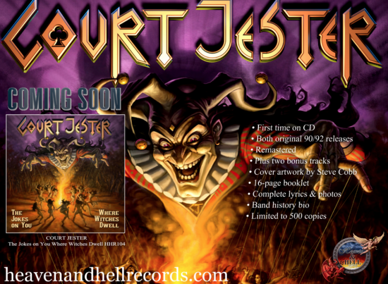 COURT JESTER on Heaven and Hell Records
