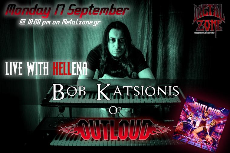 OUTLOUD - O BOB KATSIONIS ΣΤΟ ΣΤΟΥΝΤΙΟ ΤΟΥ METALZONE.GR