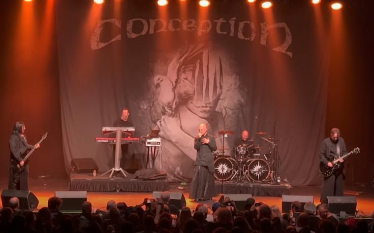 CONCEPTION - FAN-FILMED VIDEO FROM PROGPOWER USA 2022 SHOW STREAMING; VOCALIST ROY KHAN PERFORMS WITH SEVEN SPIRES