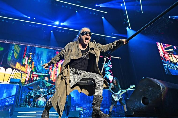 ANNIHILATOR FOUNDER JEFF WATERS WEIGHS IN ON IRON MAIDEN'S LONDON SHOW - "BRUCE DICKINSON SINGS BETTER LIVE THAN ALMOST ANY METAL SINGER TODAY, OF ANY AGE"