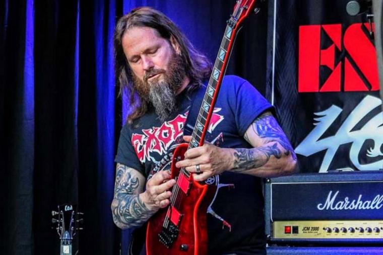 EXODUS - LIVESTREAM FOOTAGE FROM FIRST DATE ON GARY HOLT'S WEST COAST ESP GUITAR CLINIC TOUR AVAILABLE