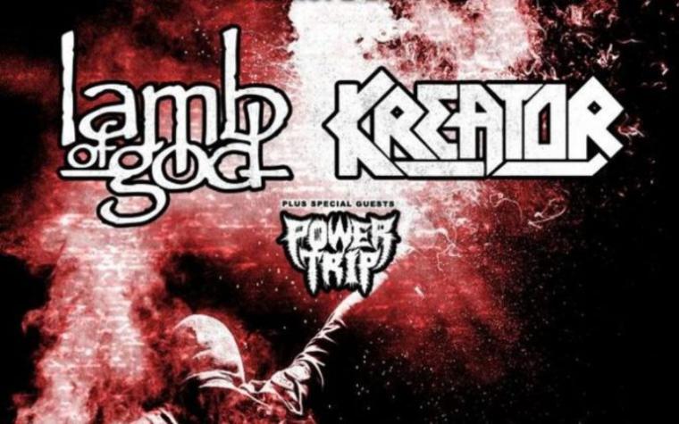 KOINH  ΠΕΡΙΟΔΕΙΑ ΓΙΑ LAMB OF GOD ΚΑΙ KREATOR