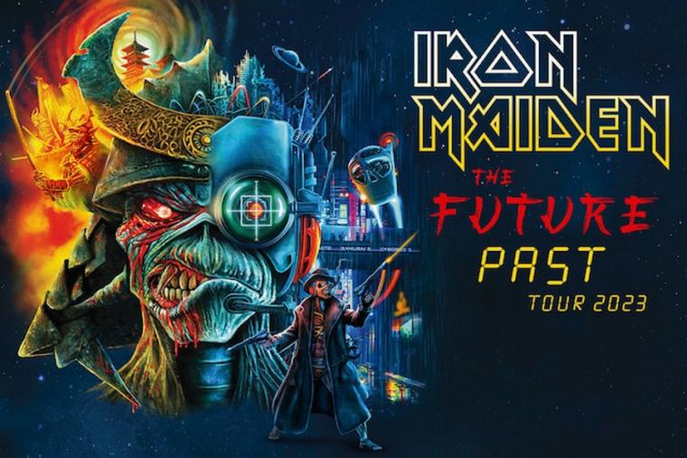 IRON MAIDEN ANNOUNCE FIRST SHOWS OF 2023'S THE FUTURE PAST TOUR; VIDEO TRAILER