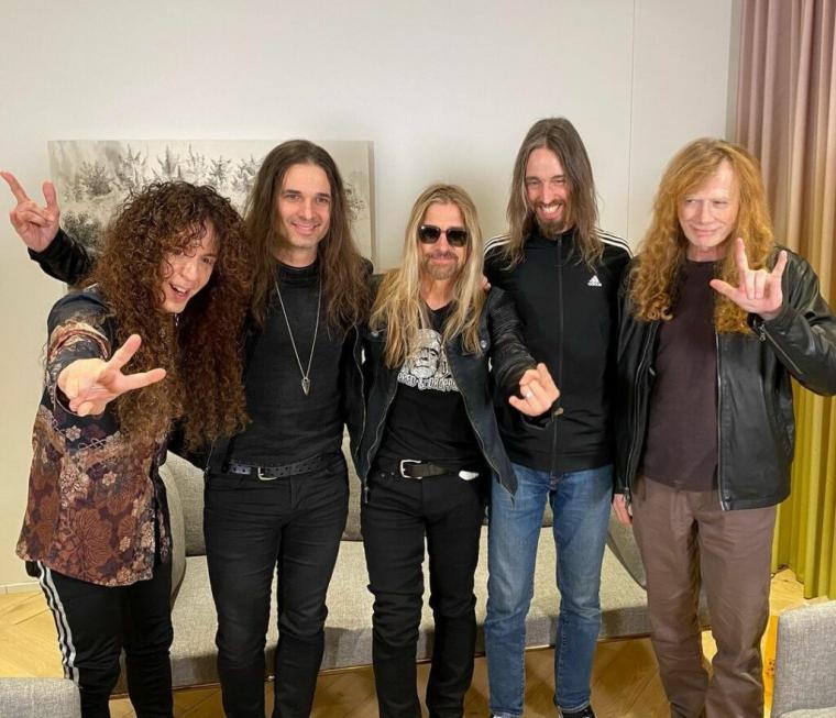 MEGADETH REHEARSE WITH MARTY FRIEDMAN PRIOR TO WACKEN OPEN AIR PERFORMANCE