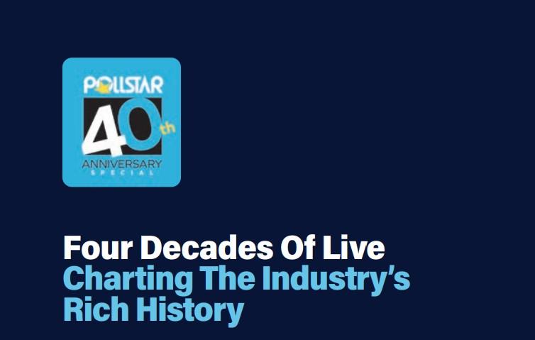 METALLICA, IRON MAIDEN, RUSH, TRANS-SIBERIAN ORCHESTRA, GUNS N' ROSES, AC/DC, AEROSMITH, KISS, DEF LEPPARD, MÖTLEY CRÜE LAND ON POLLSTAR'S "TOP TOURING ARTISTS" OF THE LAST FOUR DECADES LIST