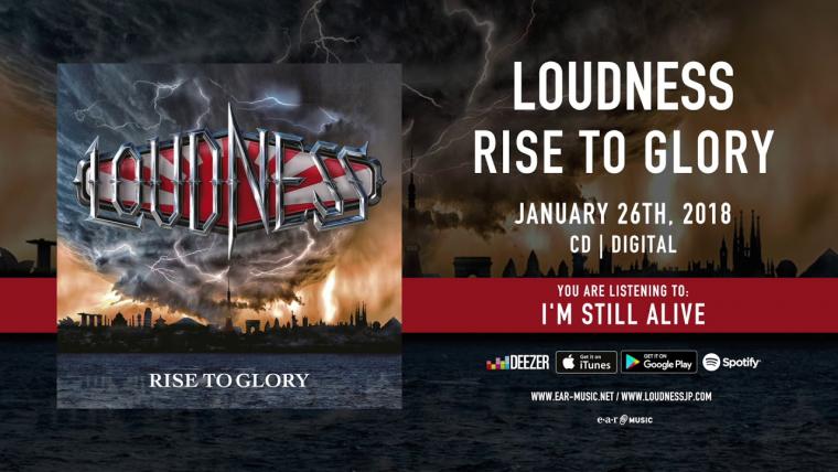 LOUDNESS: NEO ΤΡΑΓΟΥΔΙ ΑΠΟ ΤΟ RISE TO GLORY